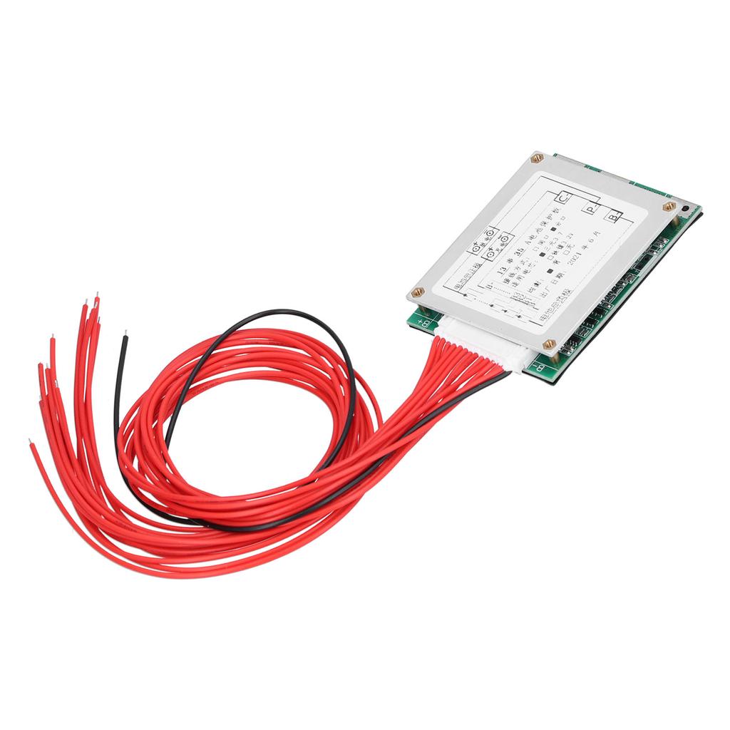BMS PCB Protection Board for Li Ion Battery Cell Pack Power Supply 13S 48V 35A with Balance