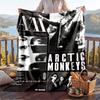 Warm Flannel Throw Blanket,Arctic Monkeys Lightweight Cozy Blanket For Bed Sofa And Daily Use