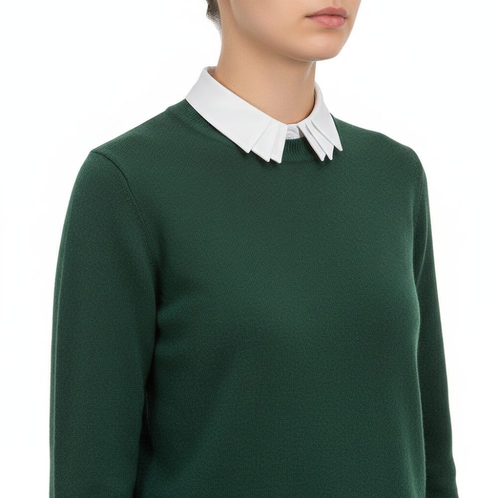 Multi-layer Detachable Collar Button False Collar Ruffles Removable Fake Collar Dresses