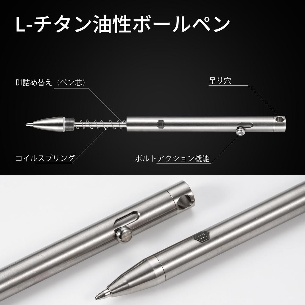 KeyUnity Шариковая ручка KP00 Titanium Small Bullet Ballpoint Fast 5 для шариковой ручки одинарной длины, масляная ручка, легкая, ручка, ручка, письмо,