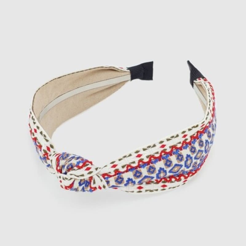 Широкая повязка на голову LALA Bandana - Слоновая кость