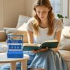 Износостойкий 3D Счетчик прочитанных книг Декор для книголюба Книги, прочитанные в этом году Трекер прогресса чтения Выдвижной ящик Ручное вращение Трекер книг
