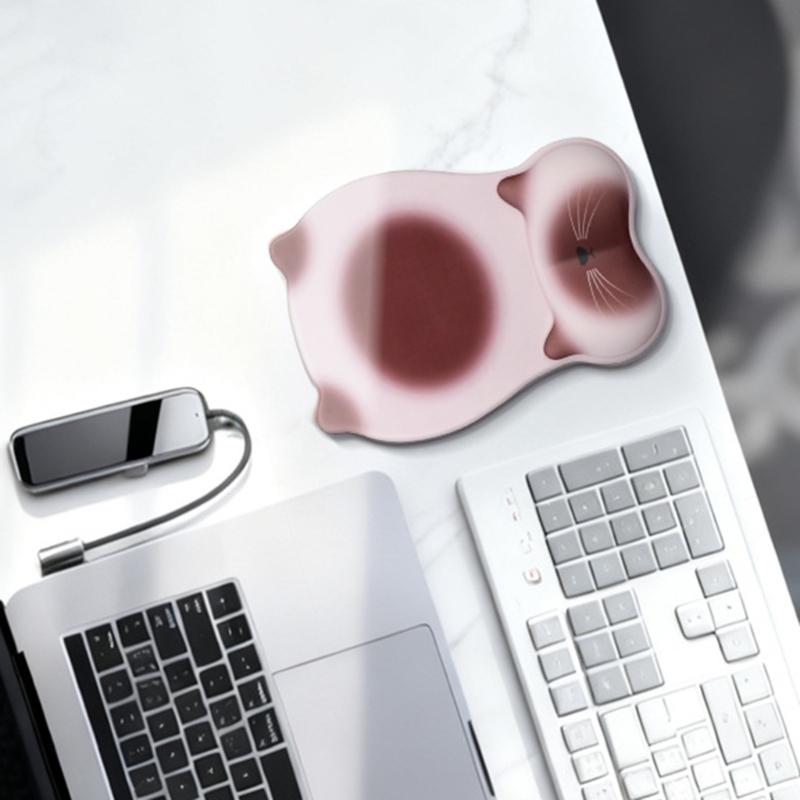 Ergonomic Wrist Support Mouse Pad to Improve Hand Postures and Alleviate Muscle Strain for Designers and Programmers Featuring NonSlip Stability