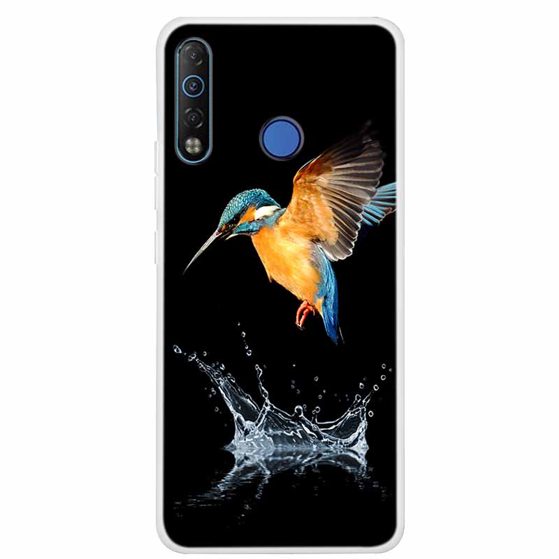 Чехол для телефона Tecno Camon 12 Air CC6 Чехол Силиконовый Мягкий ТПУ Задняя крышка Для Tecno Camon 12 Чехол Для TECNO Spark 4 Funda Мультяшный