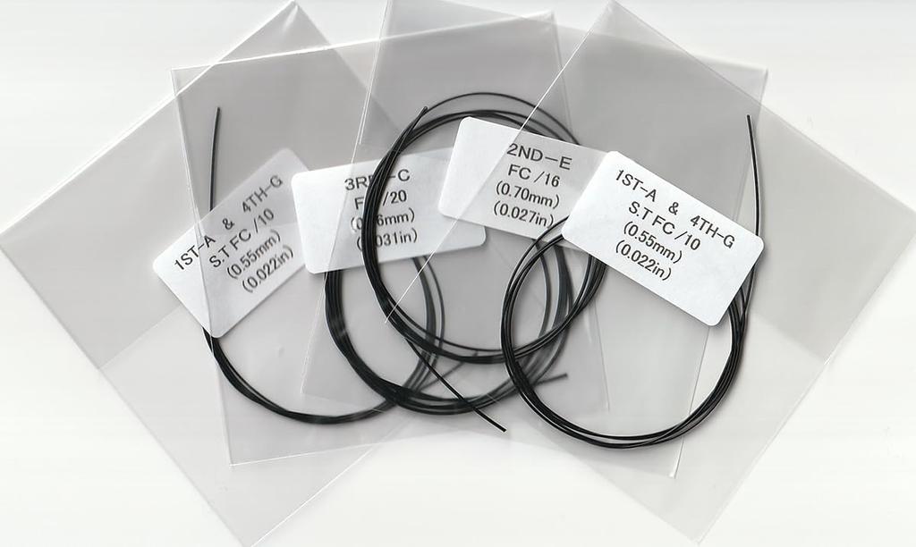 ORCAS Ukulele Strings Tomoki Suzuki Signature Black Fluorocarbon Orcas OS-S.TOMOK (Med/Hard)