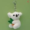 Cute Kola Keychain Keyring Plush Toy Koala Bear Women Diy Jewelry Accessories Bag Pendant Novelty Gift Charms