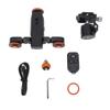 Motorized Camera Dolly Wireless Remote Control 360 Degree Rotatable 3 Speed 3KG with Ball Head
