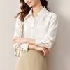 Женская рубашка SHANGDOUBILA с длинным рукавом в стиле business casual