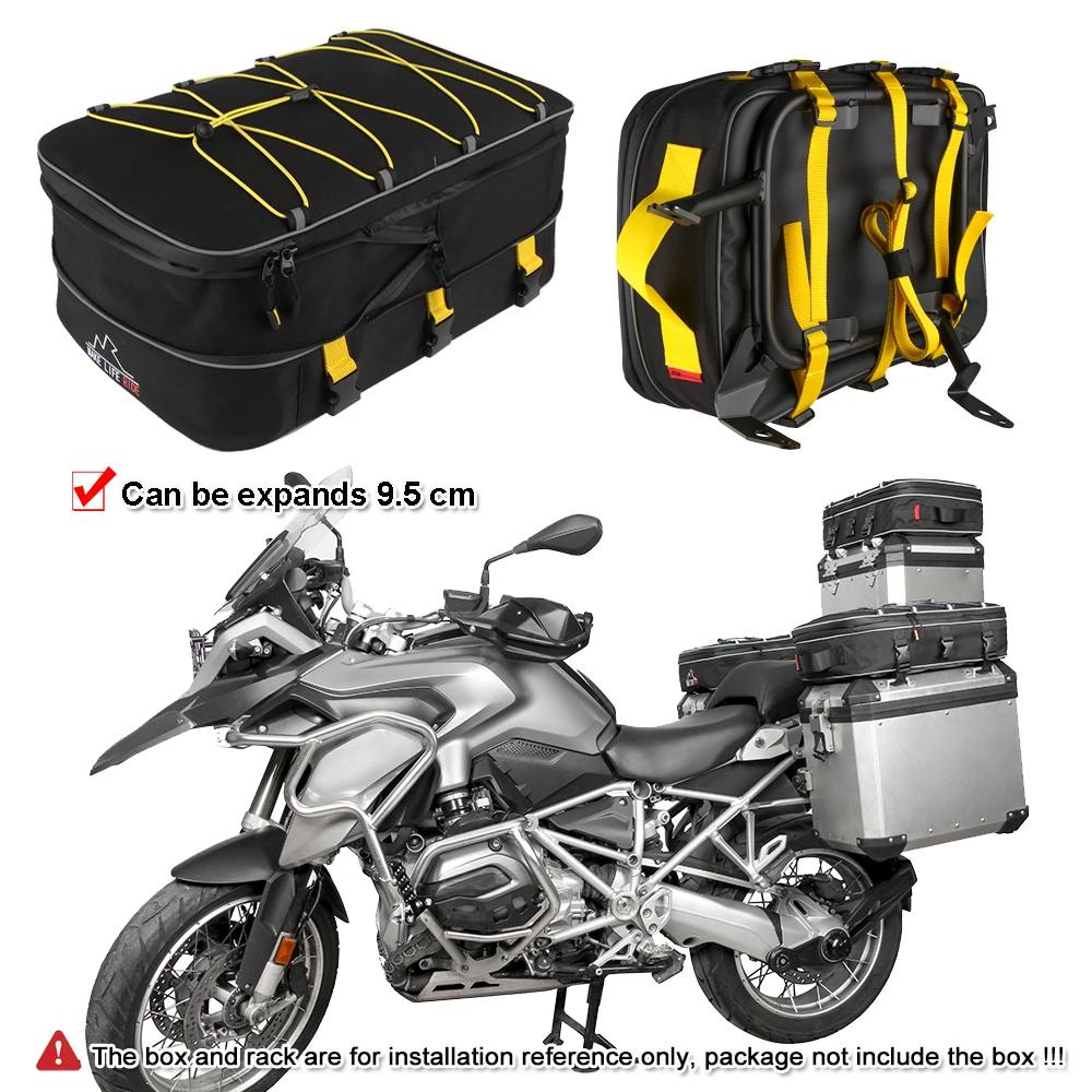Для BMW R1250GS F850GS Adventure F750GS R1200GS ADV R1300GS Мотоциклетная сумка-седло Багажник для багажа Хранение Боковые кофры Верхняя боковая сумка