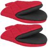 Set of 2 Heat-Resistant Oven Mitts, Pot Holders, and Heat-Resistant Gloves (500C/1224F), Anti-Slip, Stain-Resistant, Durable, and Perfect for Microw