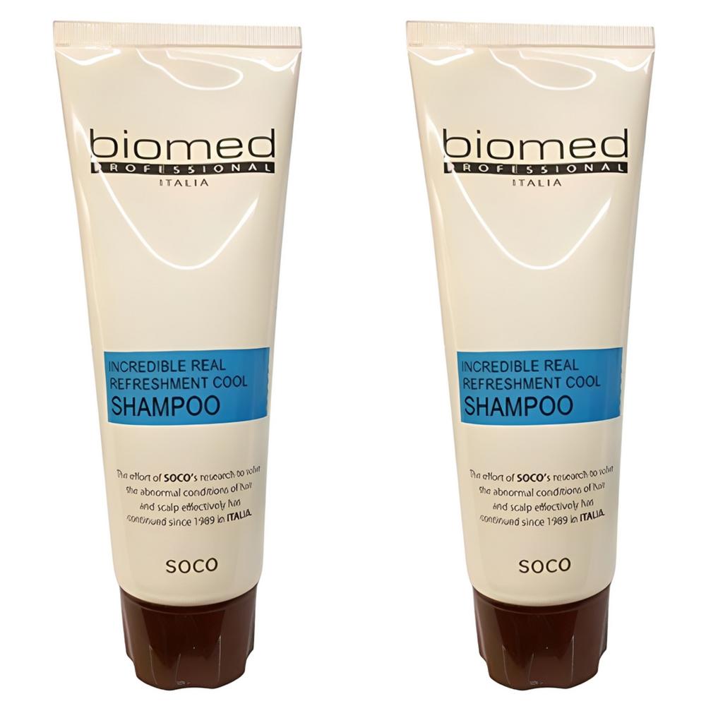 Biomed Professional Real Refreshment Cool Travel Shampoo 100ml 2 pcs