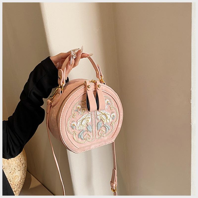 Сегодняшняя популярная маленькая сумка женская новая универсальная сумка через плечо лето изысканная портативная маленькая круглая сумка