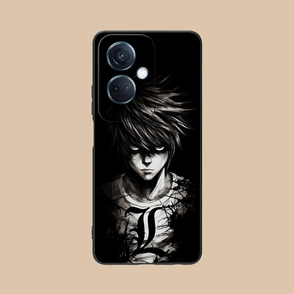 Чехол для мобильного телефона Death Note L Lawliet для OPPO Reno 14 13 12 11 10 9 8 7 6 5 F T Pro 5G Цветной Печатный Чехол Красивый Роскошный
