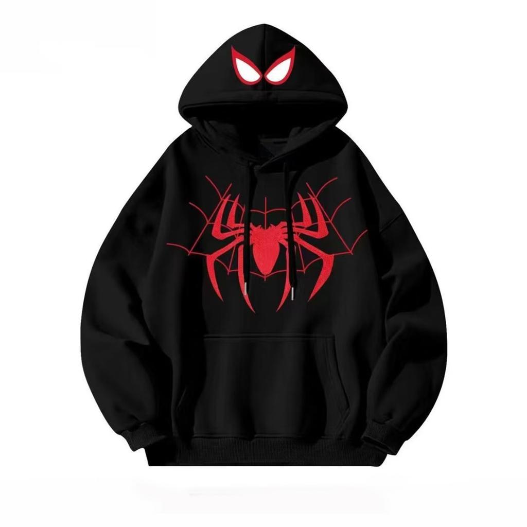 Мужская модная толстовка с капюшоном и длинными рукавами с принтом