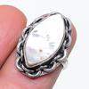 Natural Dendrite Opal Gemstone 925 Sterling Silver Jewelry Ring Size 6.5 G7z69