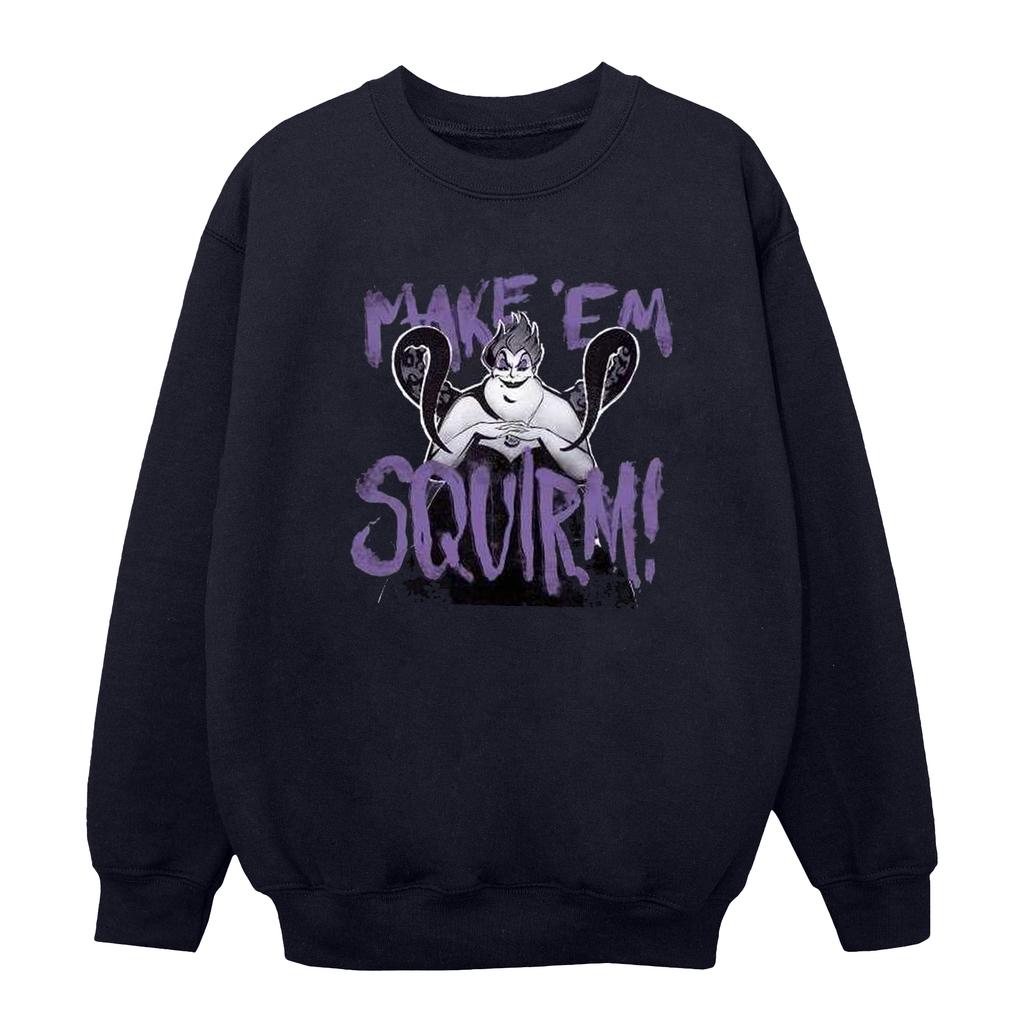 Disney Womens/Ladies Villains Ursula Purple Sweatshirt
