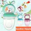 Baby Teether Silicone Pacifier Fruit Feeder Food Nibbler Feeder Soother Nipple