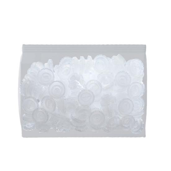 100Pcs/Bag Glue Cup Portable Beauty Accessory Long Usage Term Useful Eyelashes Quick Flowering Holder Stand for Household