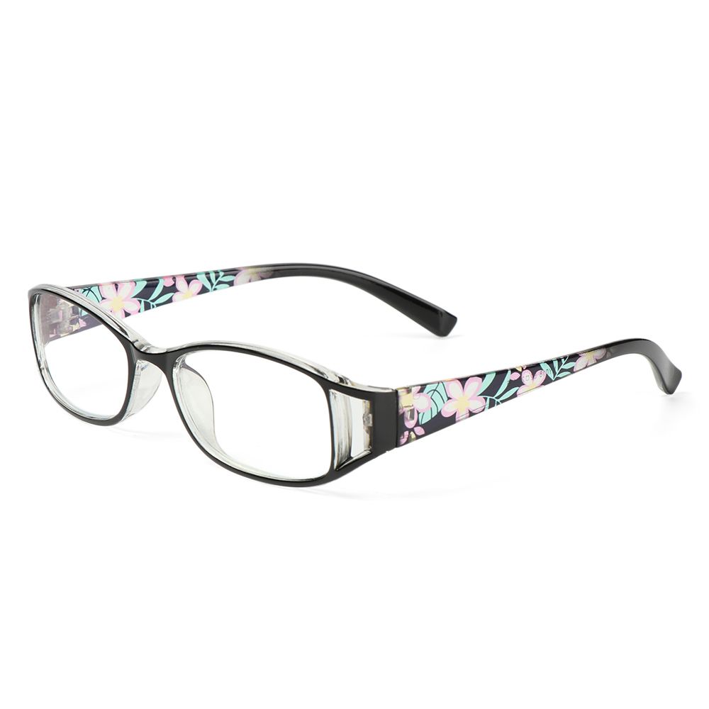 Elegant Flowers Vintage Reading Glasses Ultra Light Frame Eye Protection Anti-Blue Light Eyeglasses