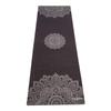 Yoga Design Lab Yoga Mat Thick Combo Mat with Strap Pilates Training Fitness Exercise Mat 3.5mm (Mandala Black.)