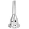 Tuba Horn Mouthpiece 13.3mm Bass Durable Copper Musical Instrument Tool AccessorySilver