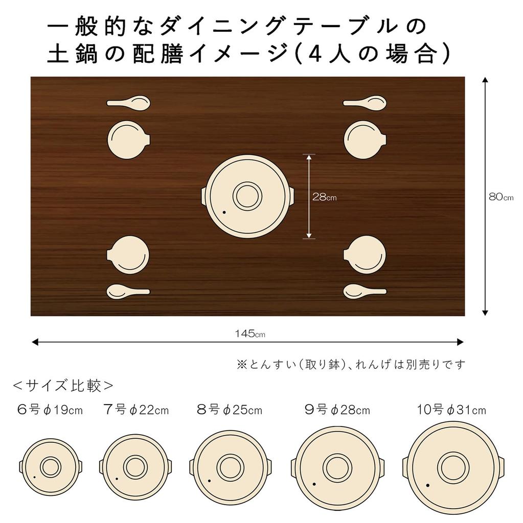 [Genuine Product] Banko Yaki Ginpo Earthen Pot (Deep Pot) Size 6, For 1 Person, Hanamishima, Open Fire Compatible, Heat Retention, Made In Japan 210
