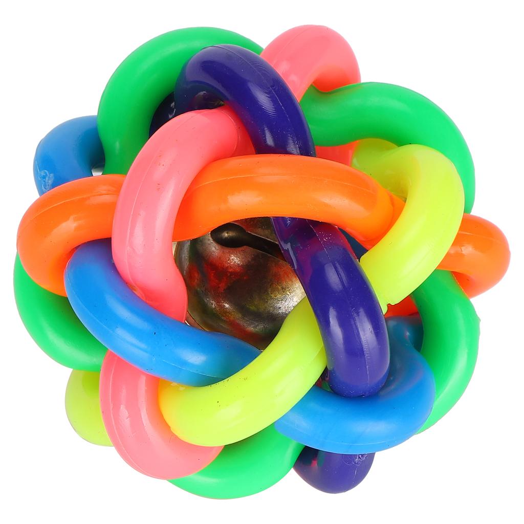 Питомец Голосовая Игрушка Собака Красочный Мягкий Колокольчик Прочные Игрушки для Жевания Игрушка для Маленькой Собаки Пищалки Средний 7,5 см 3 дюйма