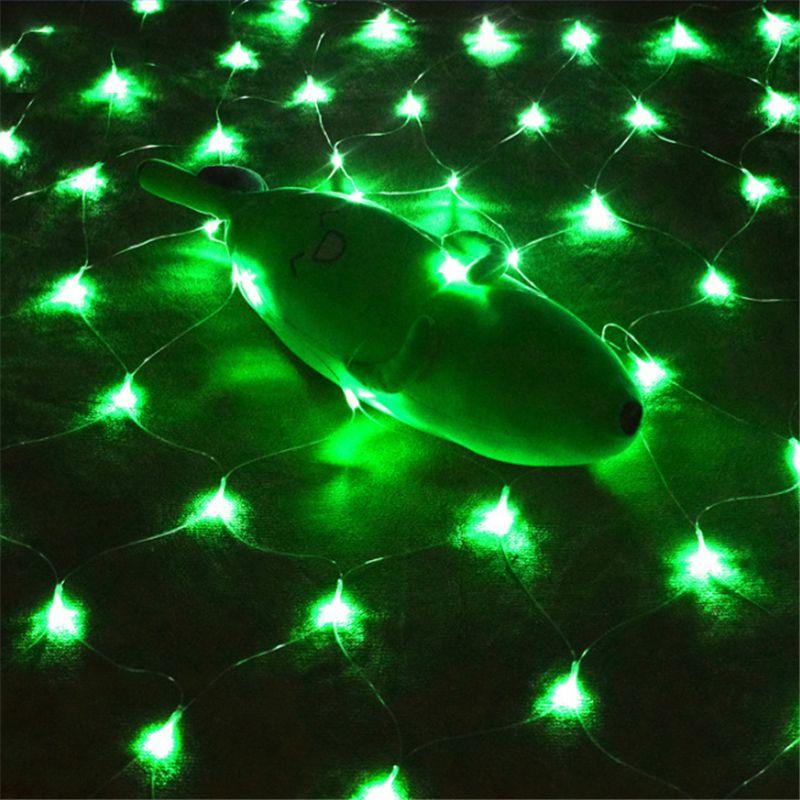 Яркая сетка из светодиодных гирлянд 3м х 2м, 200 светодиодов для праздничных торжеств