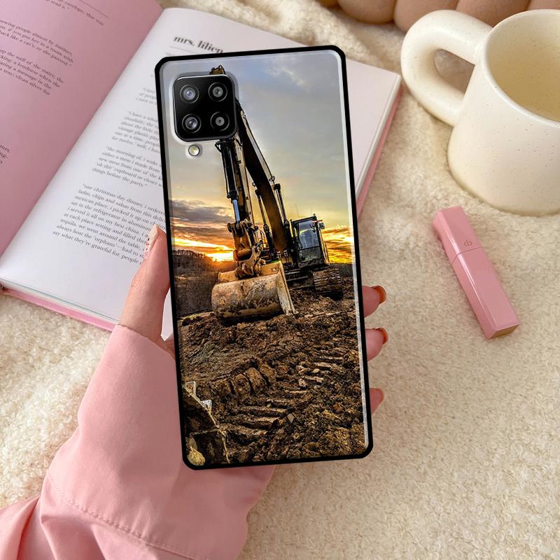 Чехол-экскаватор для Samsung Galaxy A54 A34 A14 A13 A12 A22 A32 A52 A72 A51 A71 A53 A52S Задняя крышка