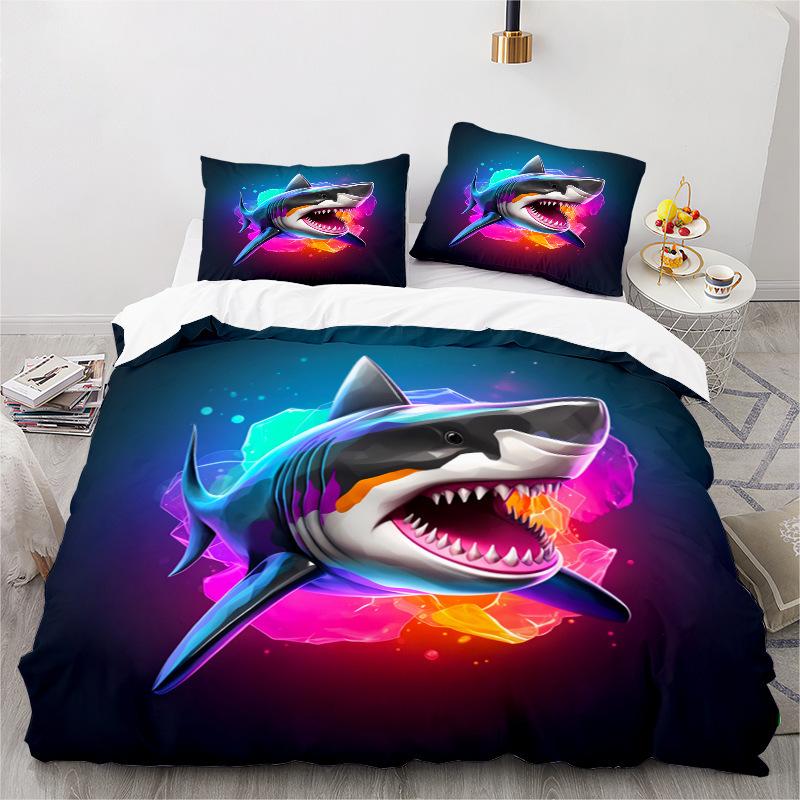 Модная технология печати, 3D цифровая печать, постельное белье, пододеяльники, наволочки, комплекты из трех предметов