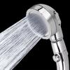 360 Degrees Rotating Handheld Shower Head Adjustable 3 Spray Setting with ON/OFF Pause Switch Water Saving Shower Head