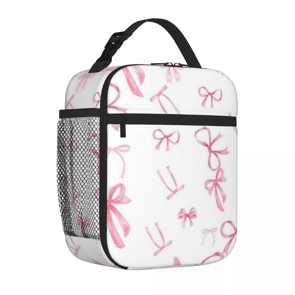 Bestselling Chic Bows Aesthetic Nautical Sports Lunch Bag Home To Go Lunch Carrier