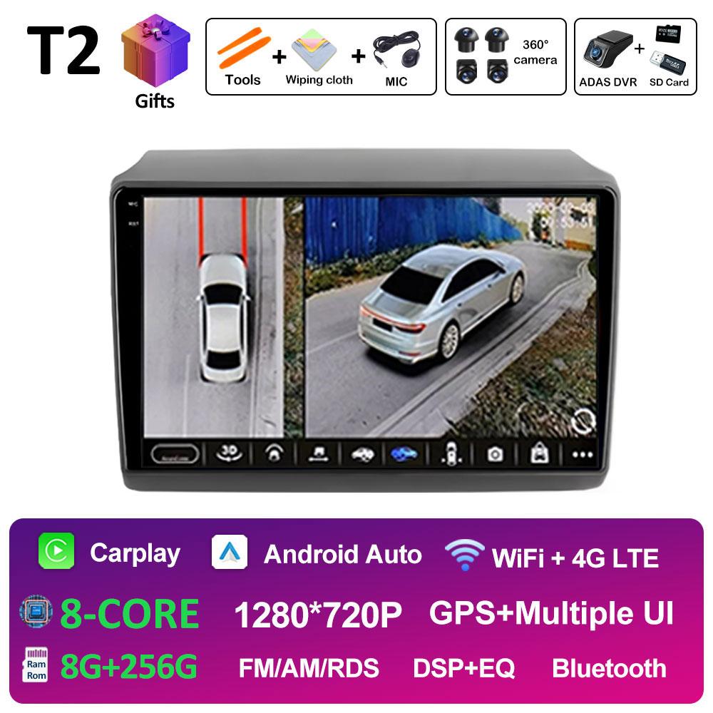 Для Fiat Ducato 2007 2008 2009 2010 - 2015 Android 14 Автомобильный Аудио Видео Мультимедийный Плеер Вентилятор охлаждения GPS Навигация Аксессуары