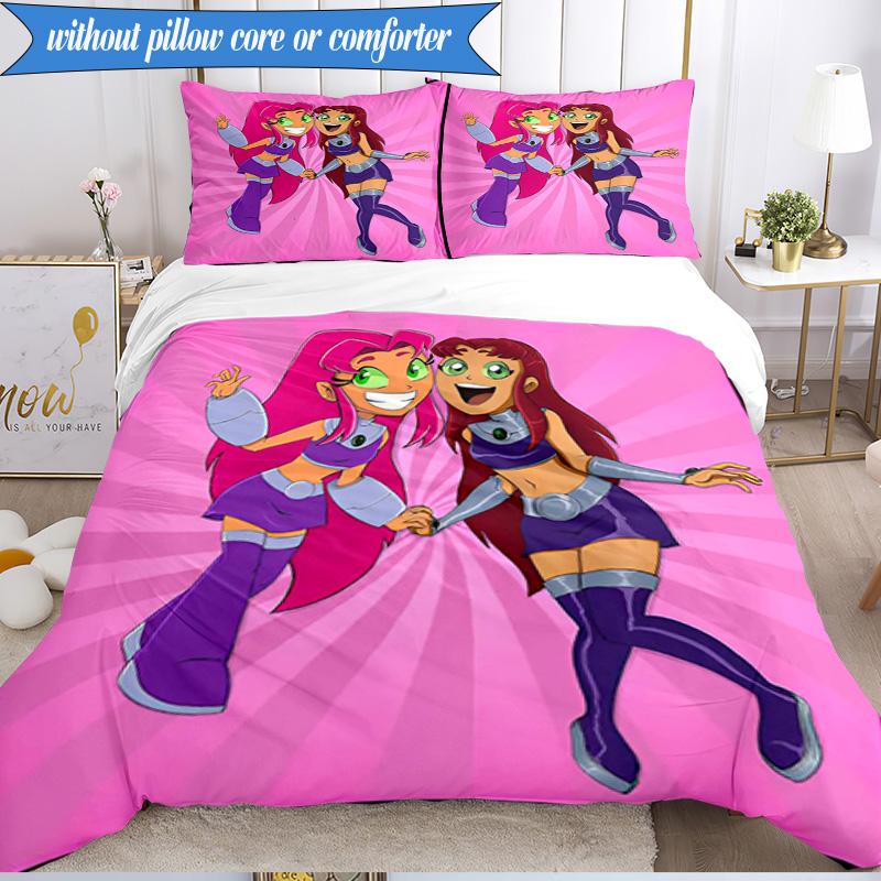 3PCS Titans Humor Bedding Set,Including 1pc Duvet Cover And 2pcs Pillowcases Perfect for Bedroom, Dormitory, Fan Christmas gift