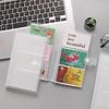Cards Album Paper Craft Leather Card Holder Books Credit Card Container Collection Book Case