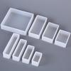 Silicone Mold DIY Making Square Rectangle Exopy Resin Crafts Jewelry Decoration