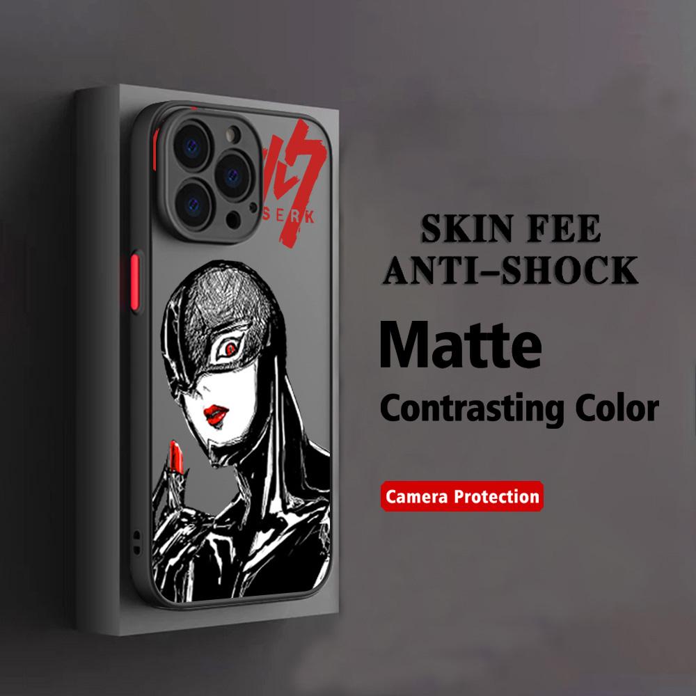 Горячий аниме-чехол B-BerserkS для Xiaomi Redmi Note 14 13 12 11 11S 10 9T 8 7 Pro Plus 4G 5G Матовый прозрачный задний чехол