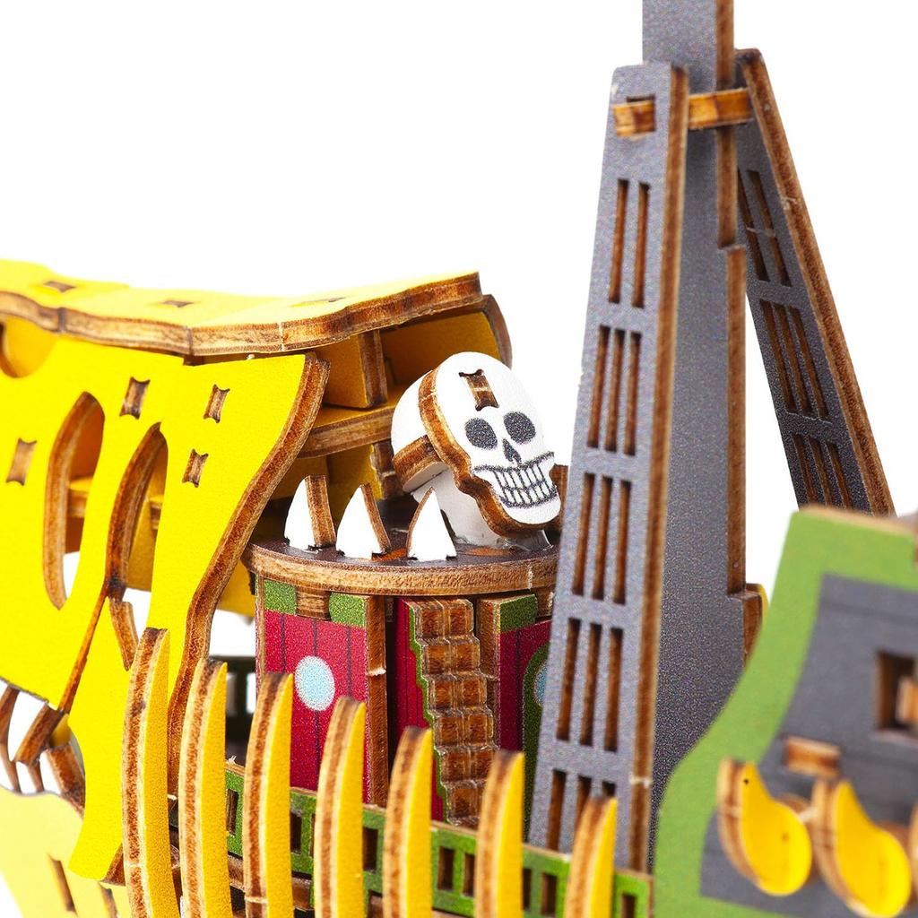 One Piece Victoria Punk Wooden 3D Puzzle DIY Craft Kit That Can Be Enjoyed by Everyone from Elementary School Students To Adults Educational Toy for