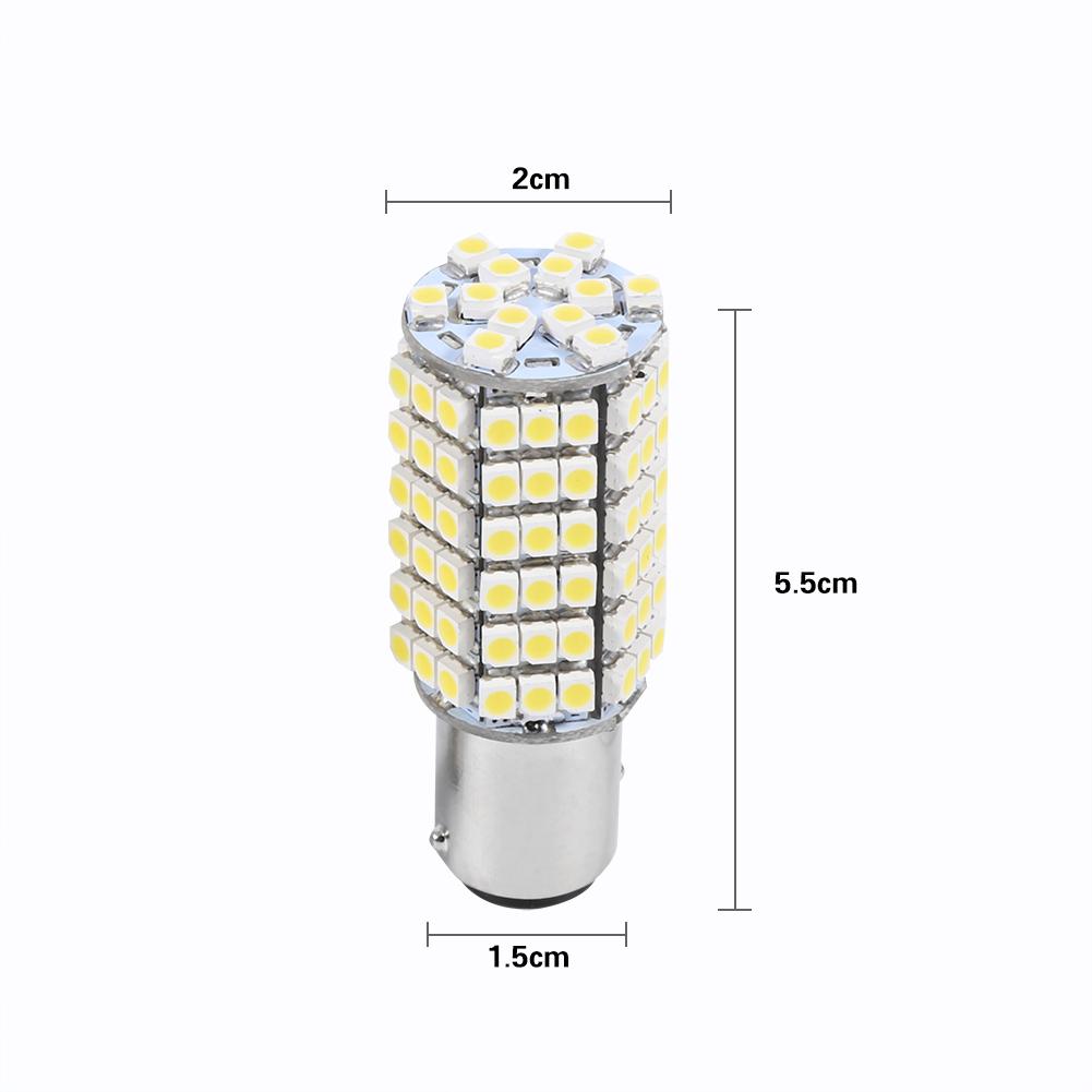 2X  1157 BAY15D 120 SMD Back Up Brake Turn Signal/Tail Light 1157 LED Lights