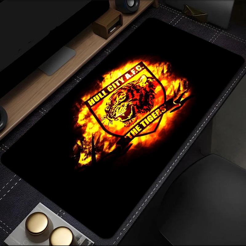 Hull City Fire Emblem Mouse Pad, Rubber Base, Mouse Pad for Gamers and Office Use, Gaming Desk , Easy To Clean Mat Christmas fan gifts