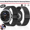 Luxury Metal Band for Samsung Galaxy Watch8 40/44mm 8Classic 46mm Stainless Steel for Galaxy Ultra 47mm 2025 Wristband Bracelet