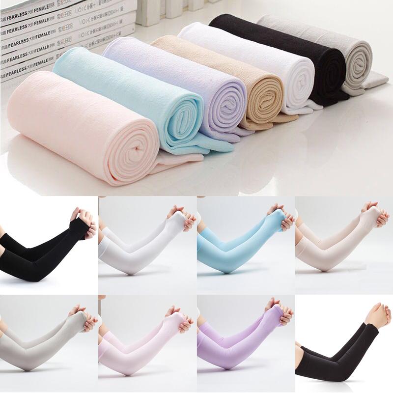 1 Pair Sunscreen Sleeve Sport Arm Cover Summer Arm Sleeve Outdoor Ice Sleeves Cycling