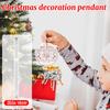2D Christmas Decoration Pendant Christmas Tree Tag Theme Party Crafts Ornament