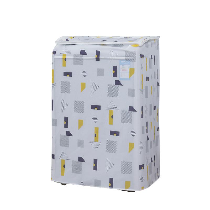 1PC Dryer Dust Cover Home Supplies Drum Waching Machine Cover Sunscreen Washing Machine Cover Transparent PEVA Waterproof