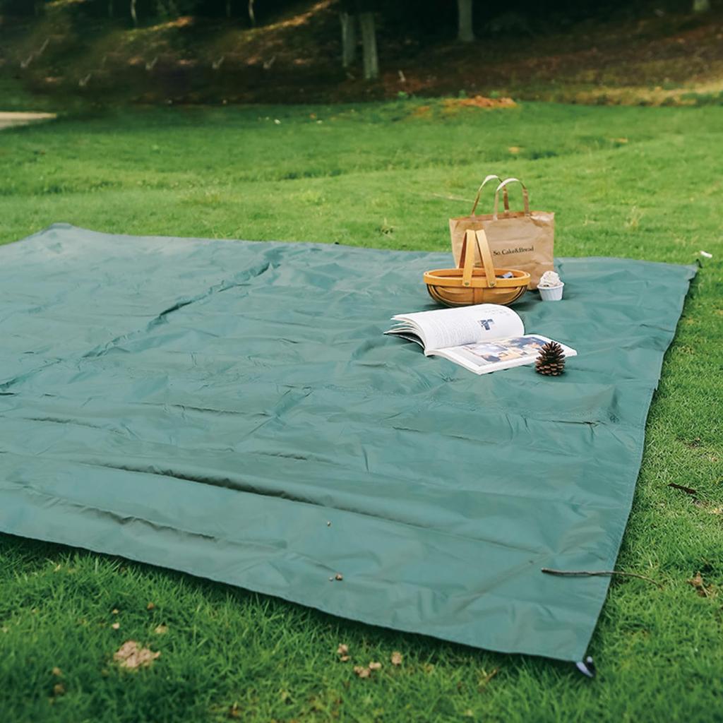 TRIWONDER Ground Sheet Leisure Sheet Compact Solo Tarp Picnic Sheet Gorilla Sheet Водонепроницаемый легкий небольшой тент для кемпинга, гамак, коврик для хранения, сумка