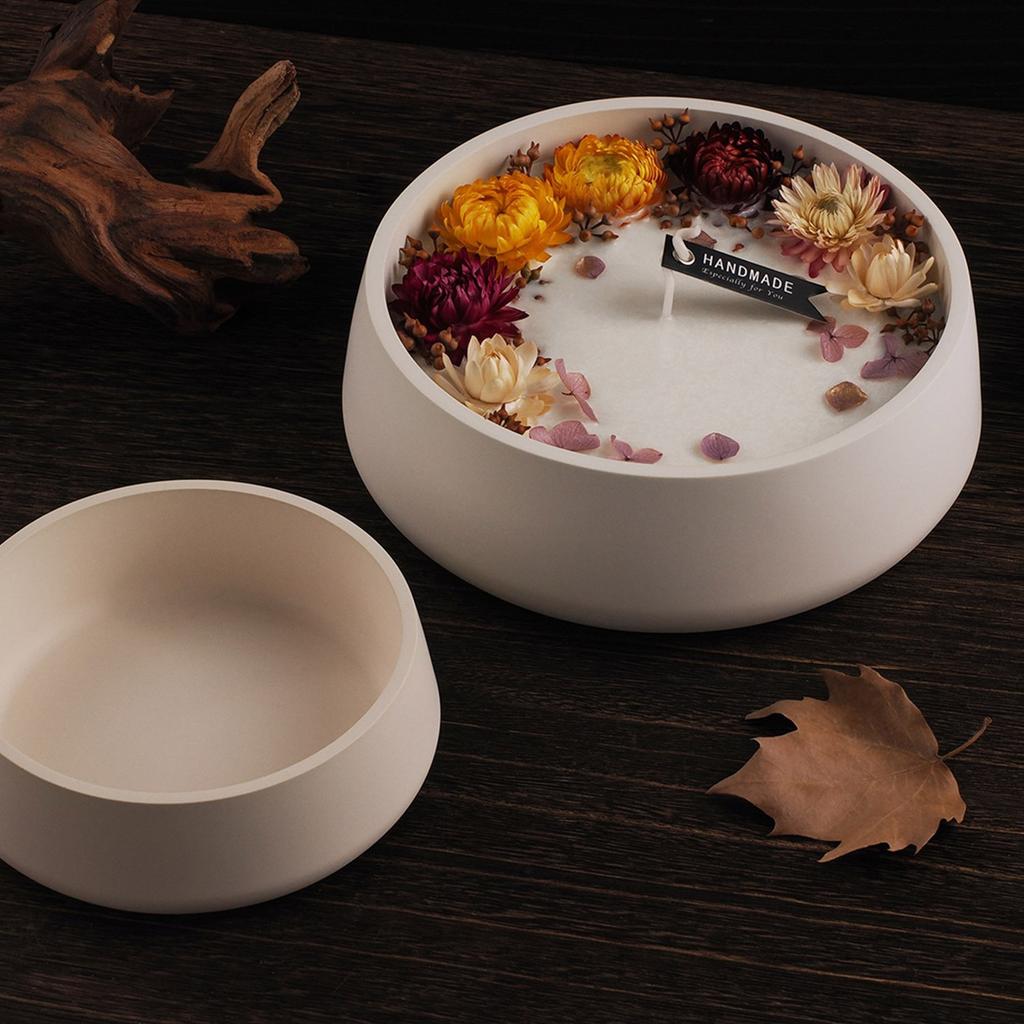 Большая круглая прочная силиконовая форма для смолы для эпоксидных отливок, ювелирных блюд, подносов, изготовления, креативные материалы для рукоделия, проекты