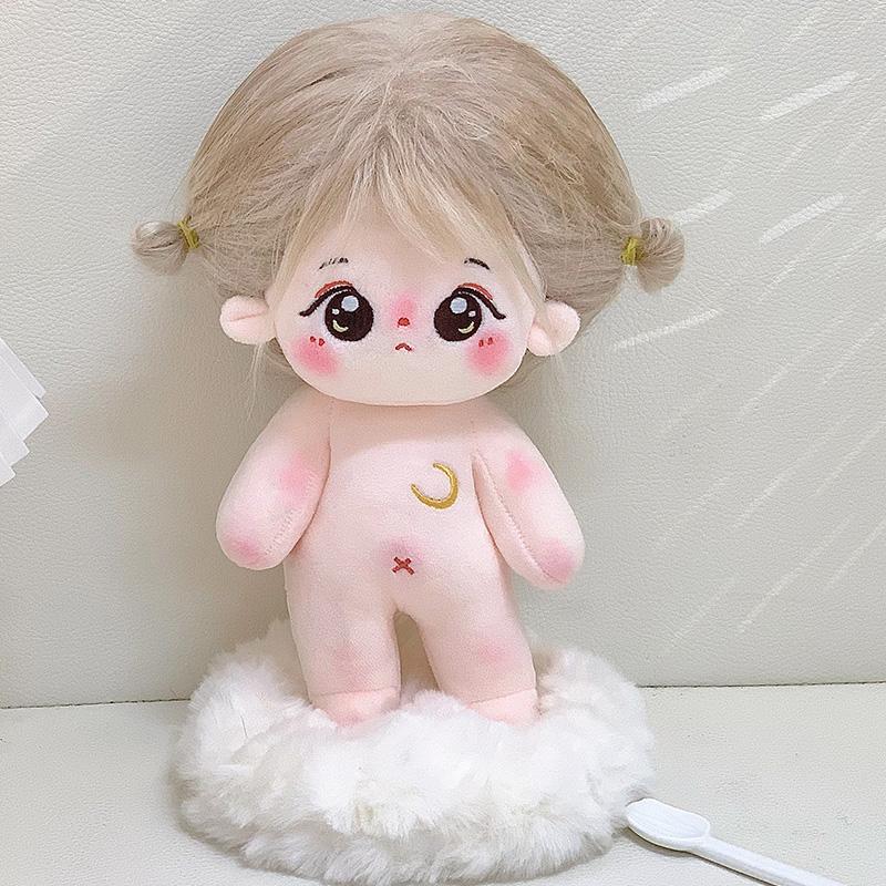 20 см Кавайная Плюшевая Кукла Идола Хлопковая Кукла Игрушки Набивные Фигурки Супер Звезды Милые Толстые Тела Можно Менять Одежду Коллекция Фанатов Подарки