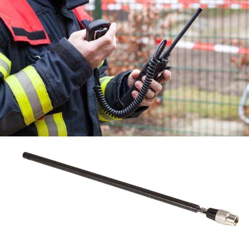 ANT500 Antennas 20-88cm Telescopic Antennas SMA Male 75MHz to 1GHz 50ohm Stainless Steel Antennas Adjustable