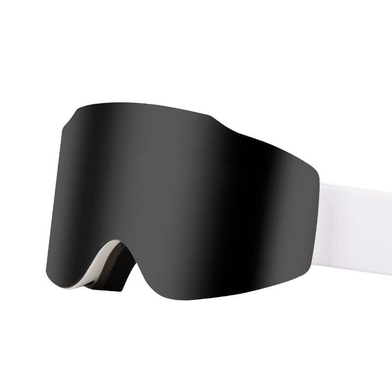 Magnetic children's ski goggles, double-layer windproof, anti-fog, anti-UV protective eyewear, snow equipment, ski glasses, goggles