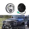 7" Universal LED Headlight, 60W High Brightness for Wrangler & Harley